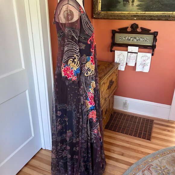 NWT Johnny Was Kyler Mesh Dress - Picture 3 of 6